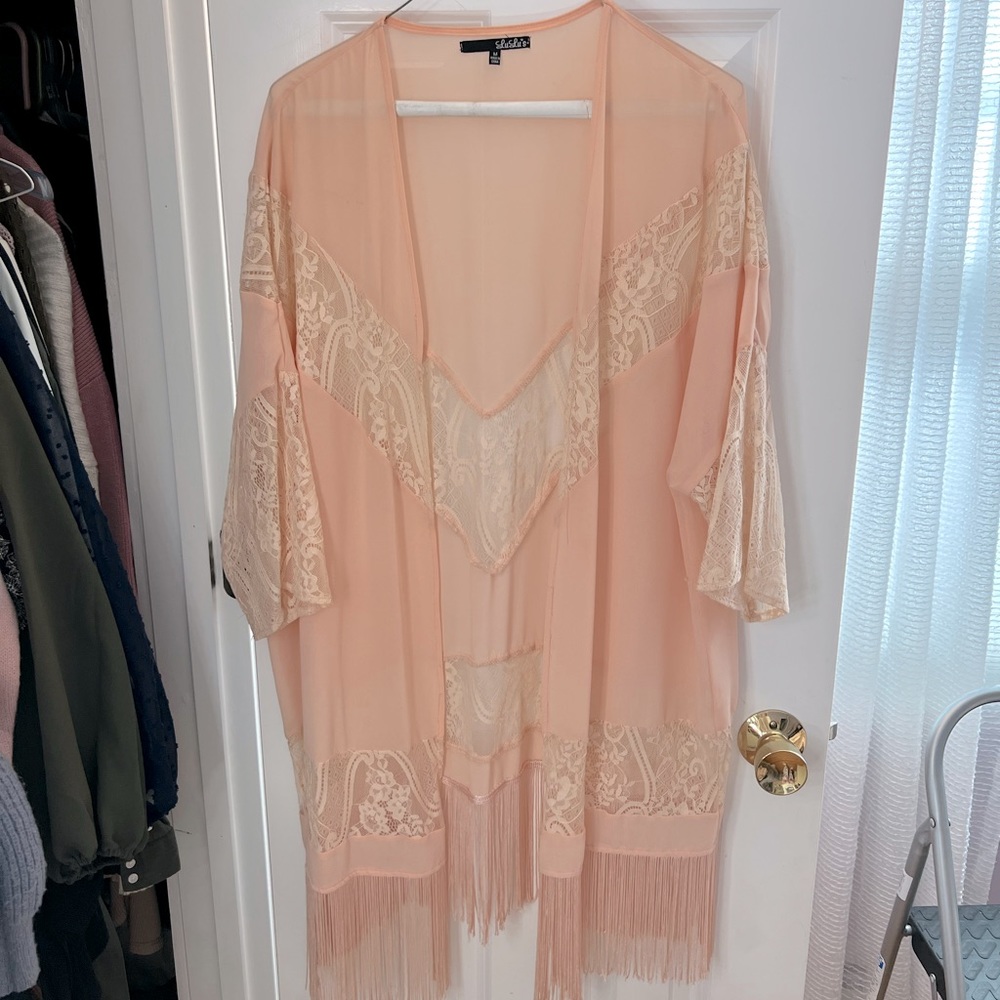 Lulu’s Lace Fringe Kimono